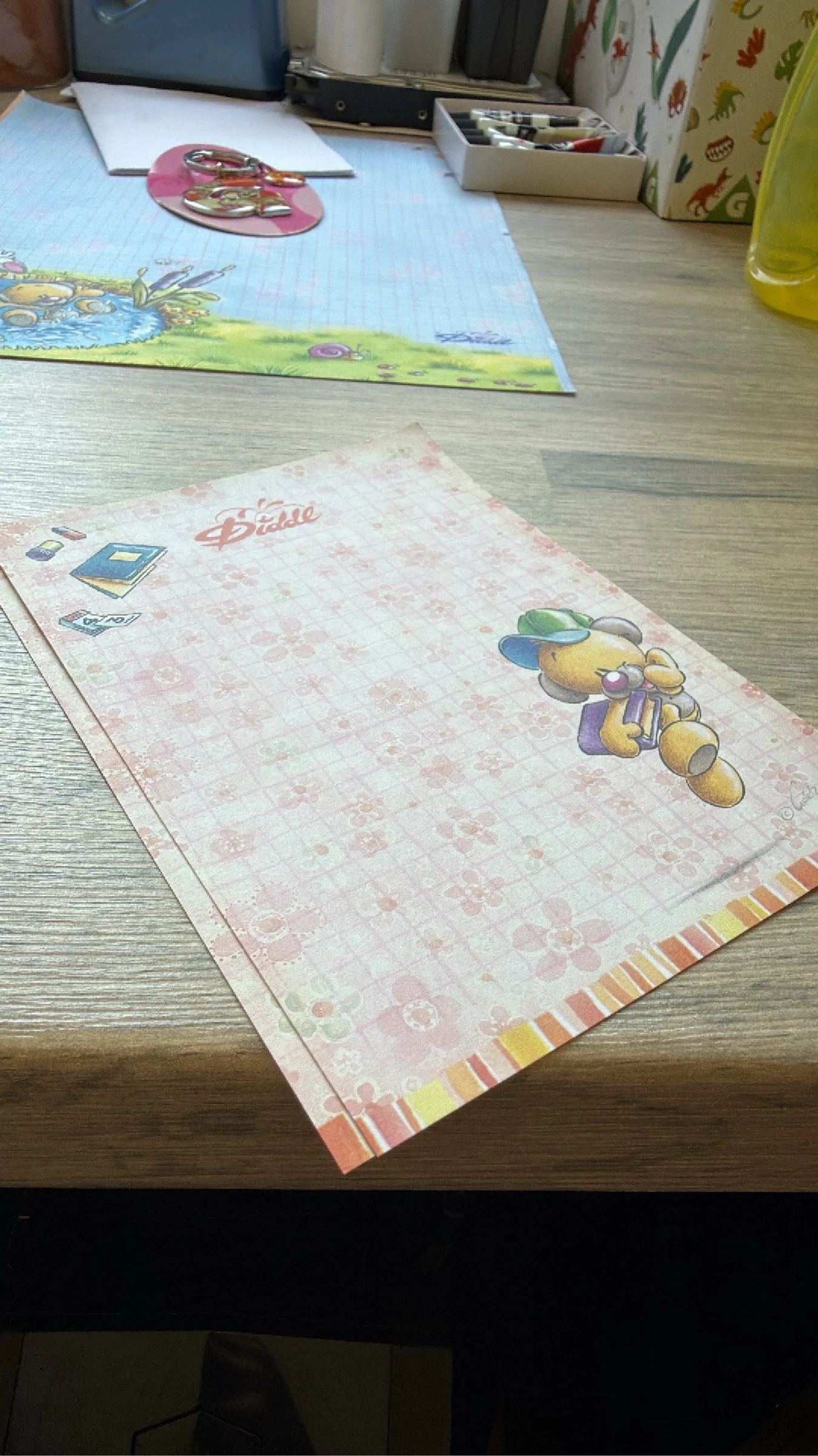 Feuille Diddl à erreur d’impression de la collection Summer A6 